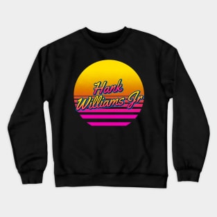 Williams Jr Personalized Name Birthday Retro 80s Styled Gift Crewneck Sweatshirt